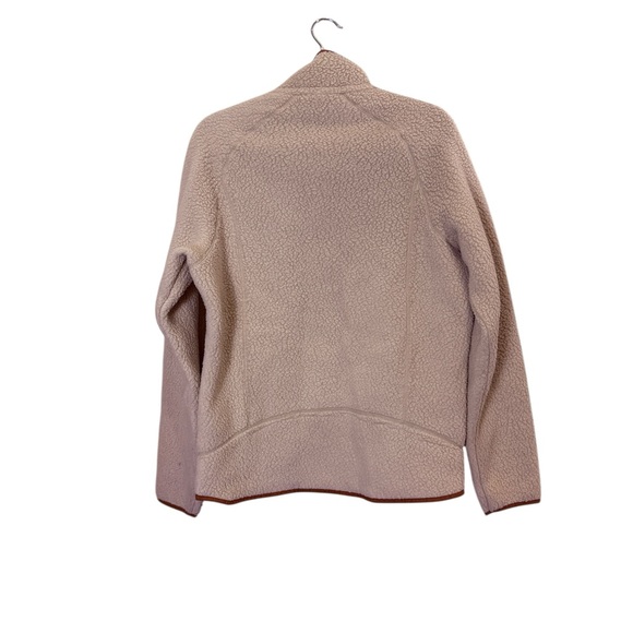 Patagonia Men’s Retro Pile Cream Fleece Full Zip Sz M - Picture 6 of 12